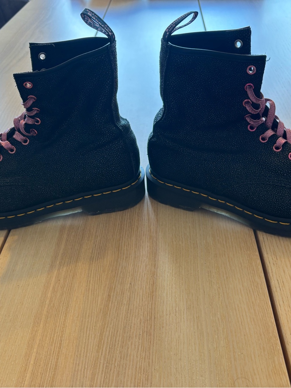 425$ BNWOT  DR MARTENS,the Bejeweled combat boots! Limited Edition! - Picture 8 of 13